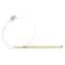 Susan Bates® Silvalume® Aluminum Flexible Afghan Crochet Hook